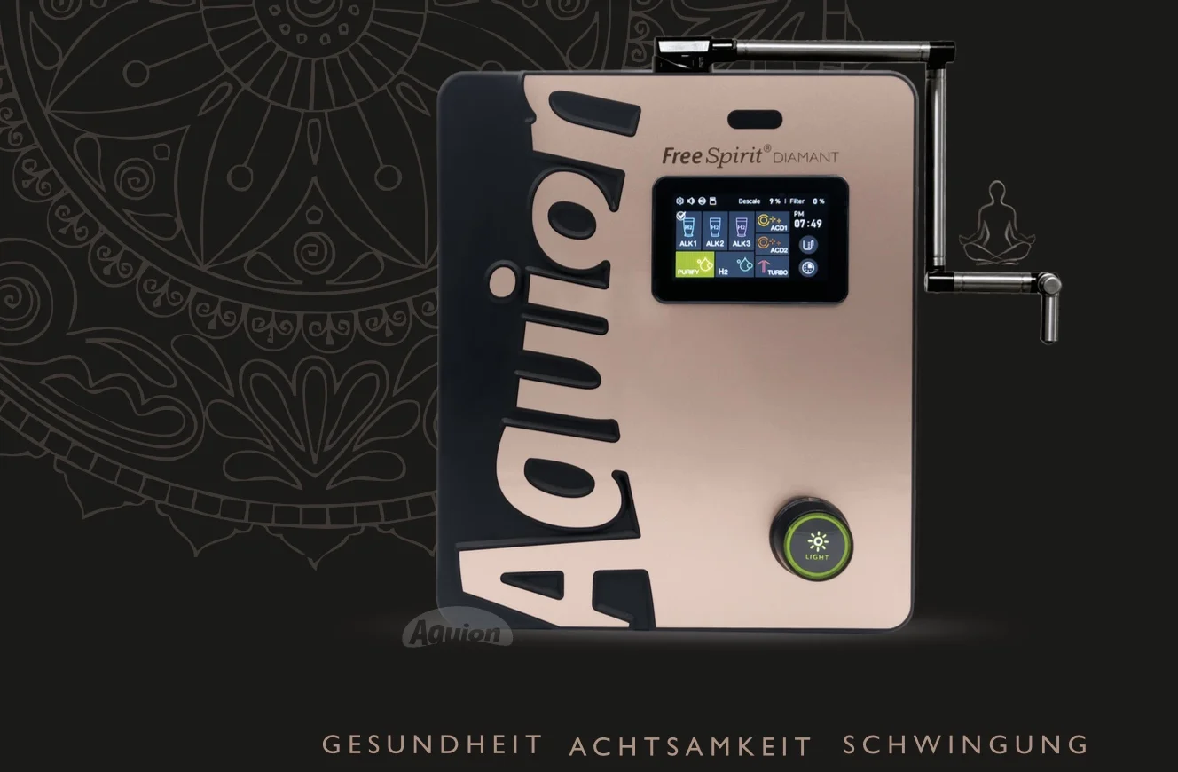 Aquion FreeSpirit® DIAMANT Wasserionisierer mit Lichtmodul